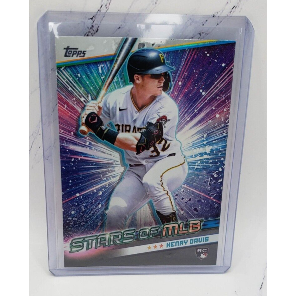 2024 Topps Series 1 Stars of MLB Henry Davis #SMLB-27 Pittsburgh Pirates Rookie